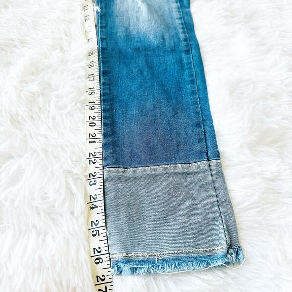 Polo Wear Distressed Skinny Jeans Raw Hem Size 40 US 6 Women’s - Picture 6 of 6